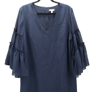 Navy Blue‎ Flare Party Cocktail Wedding Bridesmaid Church Office Dress Plus 18 thumbnail 6
