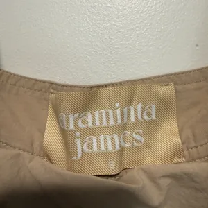 ARAMINTA JAMES Sunset Tiered Maxi Dress in‎ Tan Size Small thumbnail 5