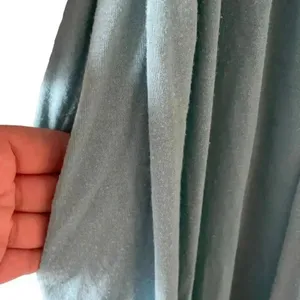 Națori Light Blue Soft Casual Loungewear Women’s Robe Tie Pockets SZ S # 1756 thumbnail 6
