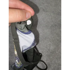 lululemon Flow Y Bra 4 black multi print thumbnail 3