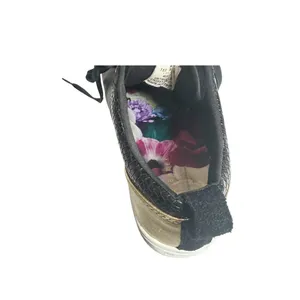 Ted Baker Kulei Black Leather Gold Heel Accent Women’s Sneakers Size 9 thumbnail 5