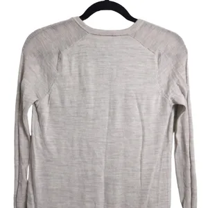 Allsaints Spitalfields Beige Asymmetrical Hem Merino Wool Sweater Dress 4 thumbnail 4