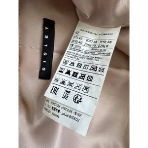 2000s Sisley Tan Faux Fur Shawl Wrap Poncho Cape Size small oversized thumbnail 11