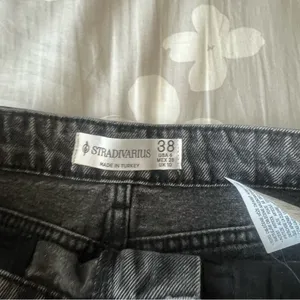 Stradivarius Denim stud skirt thumbnail 4