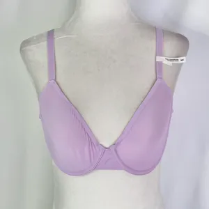 Aerie New SMOOTHEZ Microfiber Underwire Unlined Bra Lavender Lake Size 36C thumbnail 16