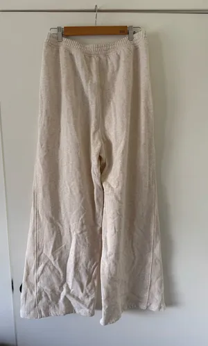 Aerie Cream Waffle Sweatpants thumbnail 3