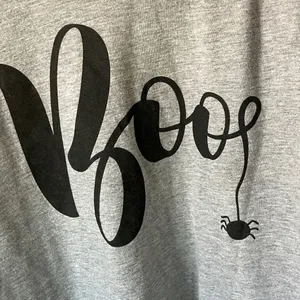 Gray Celebrate Halloween boo tee large thumbnail 4