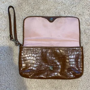 Coach Leather Wristlet thumbnail 4