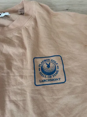 beige playboy shirt thumbnail 2