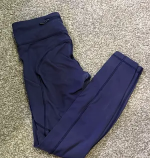 Lululemon Navy Blue Leggings thumbnail 1
