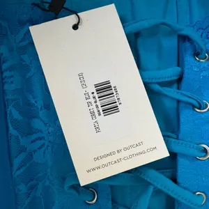 Outcast Portia Corset Top NET small Blue thumbnail 5