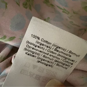 GANNI Ruffled floral-print‎ cotton mini dress Pastel Blue Pink Size 34 thumbnail 10