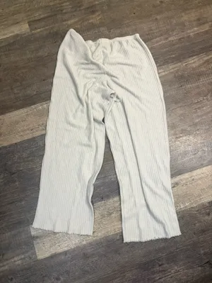 Lauren Conrad Soft Ribbed Knit set with Floral Heart Patch - Light Gray thumbnail 5