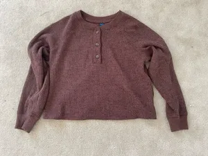 Old Navy Waffle Long Sleeve thumbnail 1