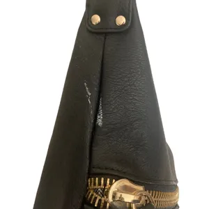 Madison West Black Vegan Leather Shoulder Bag thumbnail 3