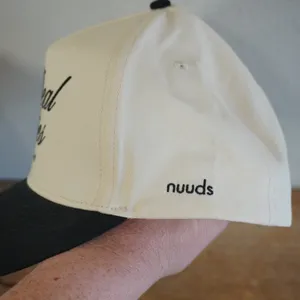 Nuuds Real Bodies Look Good Nuud Trucker Hat‎ Snapback Cream Black Cap Casual thumbnail 3