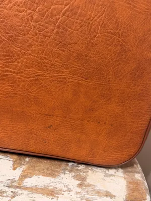 Vintage Brown Leather Briefcase thumbnail 5