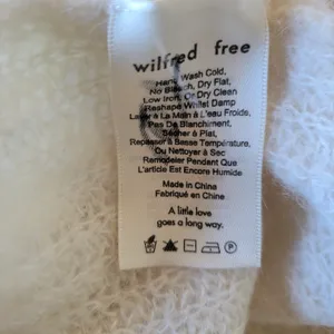 Aritzia Wilfred Alpaca & Wool Cozy Cream Sweater Size L thumbnail 8