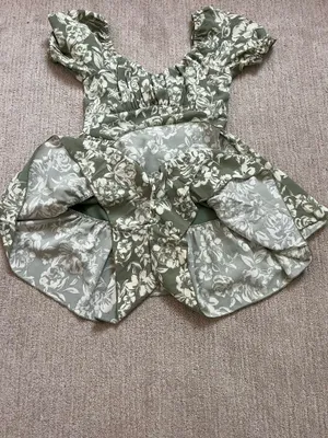 Altar'd State Floral Romper  thumbnail 3