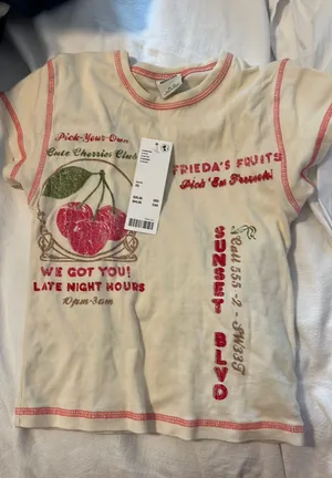Urban Outfitters Cherry Top thumbnail 1