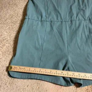 Lululemon Stretch Rib Pocketed Romper Womens 6 LW1CSYS Gorpcore Zip Drawstring thumbnail 6