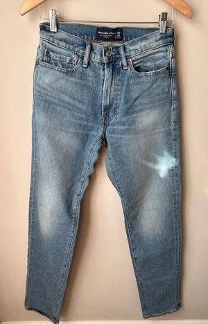 Abercrombie & Fitch A&F Vintage Stretch Straight Jeans 28/34 thumbnail 1