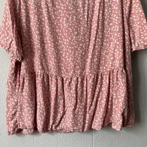 Dip Womens Top 3X Ruffle Hem Lightweight Relaxed Fairy Cottagecore Feminine thumbnail 8
