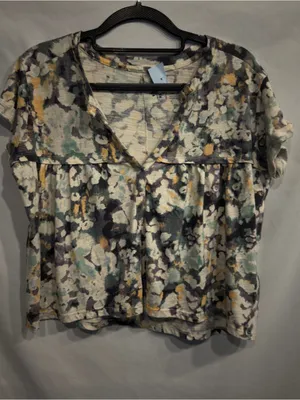 Anthropologie Pilcro Babydoll Henley Tee | Size XXS-oversized-NWT thumbnail 5