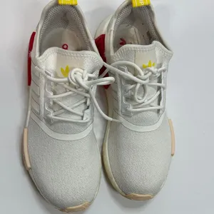 adidas NMD_R1 Withe with red and yellow thumbnail 3