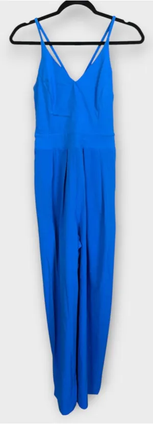 Size M Halara Backless Side Invisible Zipper Pocket Wide Leg Quick Dry Jumpsuit thumbnail 1