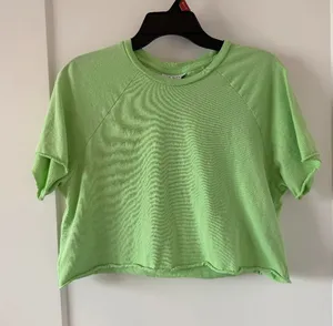 Topshop Green Cropped Top thumbnail 1