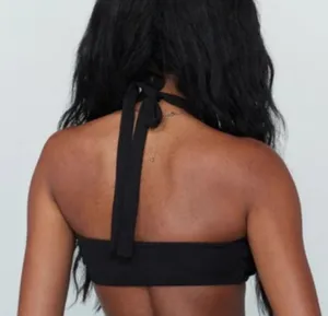Princess Polly Black Crop Top thumbnail 2