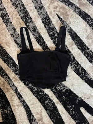 Garage Black Soft Corset Top thumbnail 2