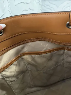 Michael Kors Brown Signature Tote with Tan Leather Straps thumbnail 8