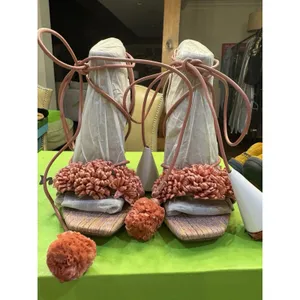 Sam Edelman Women's Leela Dress Sandals Pink Stripe Size 7 Tassels thumbnail 4