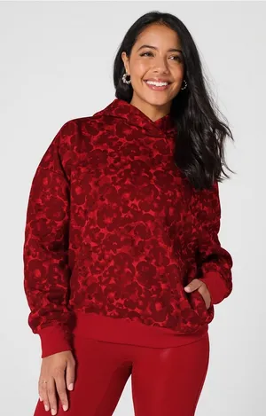 Fabletics Holly Berry Blossoms Hoodie thumbnail 1