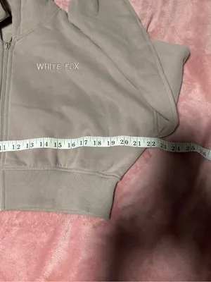 White Fox hoodie thumbnail 7