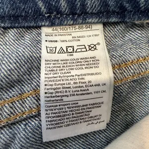 Banana Republic Ultra High Rise Barrel Leg Jeans Womens 27 Blue Denim 100% Cotto thumbnail 8