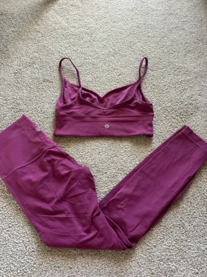 Lululemon mauve set thumbnail 2