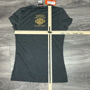 Harley Davidson moisture‎ Wicking V Neck women’s small 179 thumbnail 5