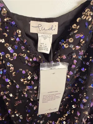 NWT Ludi Sequin Slip Dress Size 4 thumbnail 2