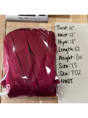 Lulus One Shoulder Asymmetric Satin Cocktail Party Midi Dress Red Size XS NWOT thumbnail 10