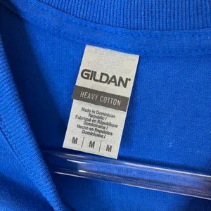 Gildan Buffalo Bills Queen Blue Short Sleeve Tee Shirt 100% Cotton Womens Medium thumbnail 3