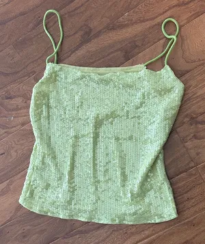 Non Signe Chartreuse Sequenced Baby Tank Size Small thumbnail 1
