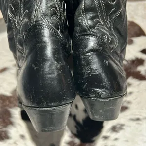 Vintage Real Leather Cowboy Boots Festival Rave‎ Burning Man B22 thumbnail 8