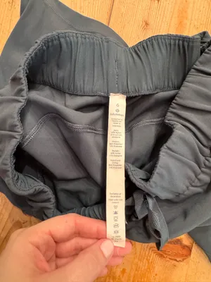 Lululemon Slate Blue/Green Athletic Shorts thumbnail 3