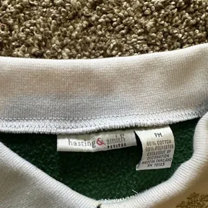 Vintage Hasting-smith Women's Holidays Christmas Green Sweatshirt thumbnail 2