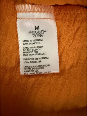Paper Crane Women's NEW Dress Pants Size Medium Orange Office Work City Chic thumbnail 9