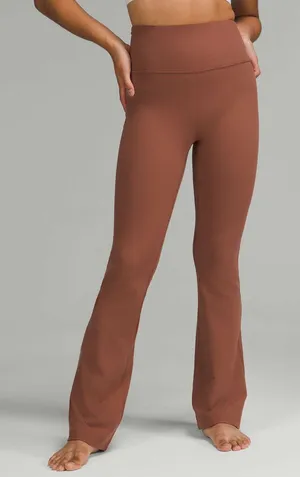 Lululemon Groove Nulu Super High Rise Flared Pant Ancient Copper thumbnail 1