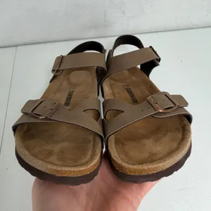 Cushionaire 10M Sandals Lauri Brown Slingback Buckle Comfort Leather Insole thumbnail 12